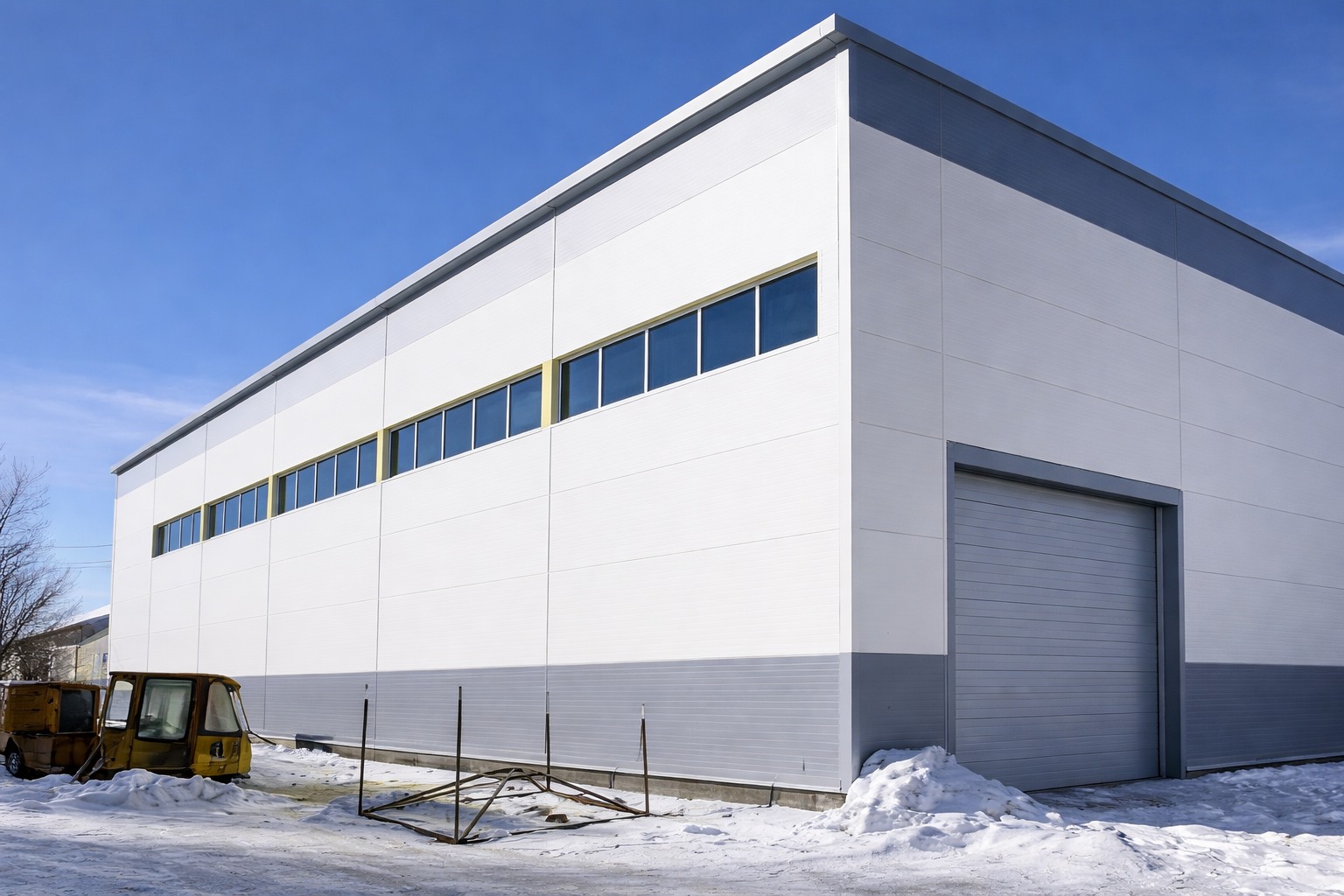 Арочные сэндвич-панели PIR 6